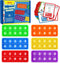 Ten-Frame Math Manipulative for Elementary, Counting Number Math Games, Montessori Educational Toy for Kindergarten