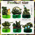 6 Pcs Army Camo Party Decorations - Military Themed Honeycomb Centerpieces for Birthday Baby Shower Table Decor