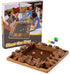 12 Inches 4-Way (2-4 [4 8 ropoda Shut The Box Dice Board Game Players) for Kids & Adults Sided Large Wooden Board Game