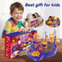 Set 4 5 6 7 8+ Electric STEM Toys Train for Kids, Floating Ball Science Toy with Adjustable Airflow, Hand-Eye