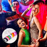 LIANGYUNZE 60Pieces 80s Gummy Silicone Jelly Bracelets Nonluminous Stretchy Mixed Silicone Wristbands Hair Ties