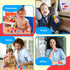 8 Pack Sensory Fidget Toys Kids Adults: Qquiet Textured Suction Cup Toys for Kids with Autism- Squishy Sensory Toys