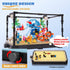 Fish Tank Building Block, Lighting Aquarium Building Sets for Adults and Kids, Ocean Jellyfish, Dolphin, Turtle, Crab,