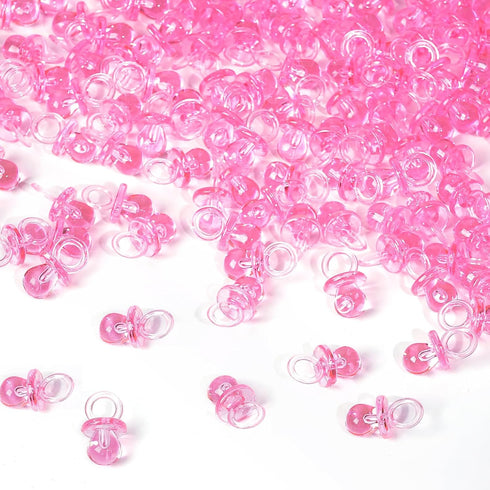 200 Pieces 0.86 Inch Baby Pacifier Baby Shower Plastic Pacifier for Baby