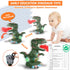 Dinosaur Toys for 1-2 Year Old Boy - Roar Music and Lights Toddler Toys, Electric Dinosaur Toys for Kids 1-3