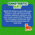 50+ 4, 5, 6, 7, 8, 9, 10 Skillmatics Sand Art Activity - Mess-Controlled DIY Animal Craft Kit with Colorful Stickers
