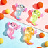 Simgoing 6 Pcs Axolotl Stress Toy Squeeze Axolotl Party Favors Malt Sugar Filled Stretchy Fidget Stress Ball Sensory