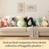 Toys,12.5" IKASA Monkey Stuffed Animals Plush Cute Plushie Soft Cuddly Plushy Fluffy Toy,Gifts for Family Kids Children