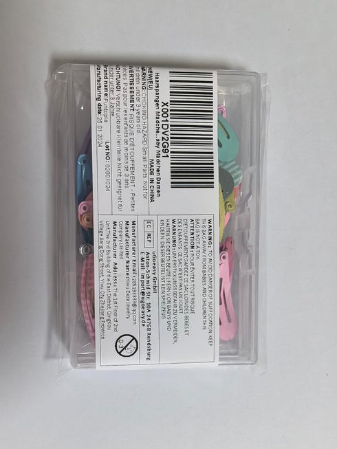 Toddler Hair Clips, Funtopia 80 Pcs Cute Mini Snap Hair Clips for Baby Girls, Colorful Barrettes