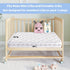 38x24x4 Inch- Mini Crib Mattress - Dual Sided with Firm Support and Comfort Foam- Breathable, Quiet and Odorless, Fits
