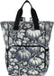 YANENDIE Pumpkin Toile Pattern Diaper Bag Backpack, Unisex Travel Baby Backpack Diaper Bags