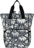 YANENDIE Pumpkin Toile Pattern Diaper Bag Backpack, Unisex Travel Baby Backpack Diaper Bags