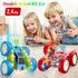 360 2.4 8-12 3+ WayEee Remote Control Car, Flips RC Stunt Car with LED Lights Strips, Type-C Charge Modular Battery