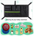 Stroller Wagon Cargo Net,Double-Layer Side Pockets Attachment for WONDERFOLD,Foldable Mesh Sorting Organizer Bag