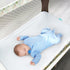 Biloban Waterproof Pack and Play Sheets, 2 Pack Fitted for Graco Playard, Grey & White
