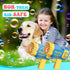 Toys for 3-8 Year Old Boys Girls, 2 Pack Bubble Machine for Kids with Bubble Solution, Birthday Toy