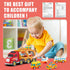2-4 3-5, 5 1 3+. Veslier Toddler Toys Car for Boys Girls Age in Carrier Transport City Vehicles Toys,Kids Toy Cars