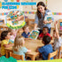 24 Pack 4-8 JoyCat Spot the Difference Game Cards for Kids, Reusable Dry Erase Party Favors, Classroom Prizes, Goodie