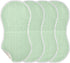 WELLDAY 1-Pack, 22 11 Inch Muslin Baby Burp Cloths, Green White Stripes Cotton Soft Burp Cloths for Newborns, Extra