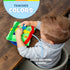 Buckle Toys - Buster Square - Learning Activity Toy - Develop Fine Motor Skills and Problem Solving - Easy Travel Toy