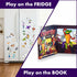 BLASTFORCRAFTS Set 309,000+ Cryptid Construction Kit Magnets Build a Monster with Combos, Magnetic Book & Speech