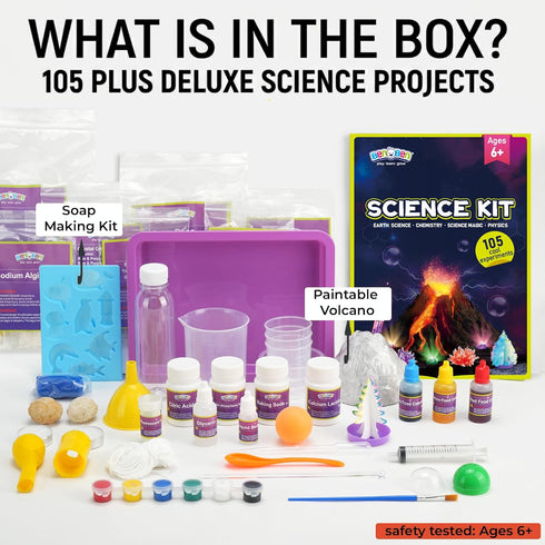 8-12, 6 7 9 Set BenBen Science Kits for Kids Age Experiments Educational Toy, STEM Toys for Year Old Boys Girls