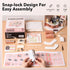 Super Creator Mini Blocks Model Building Set - Miniature Plastic House Kit for Teens 8-12, DIY Crafts for Adults