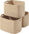 ICERZCZ Decorative Storage Baskets for Organizing Shelves, Toy Basket for Nursery, Woven