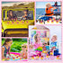 24 Set Sosation Cowboy Rubber Duck Bulk Mini Yellow Duckies Bath Party Tiny Ducks Bathtub Toy with Cowboy Hat Paisley