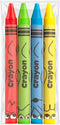 Bulk Crayons 200 Pack (50 Sets of 4) - Individually Wrapped Crayons