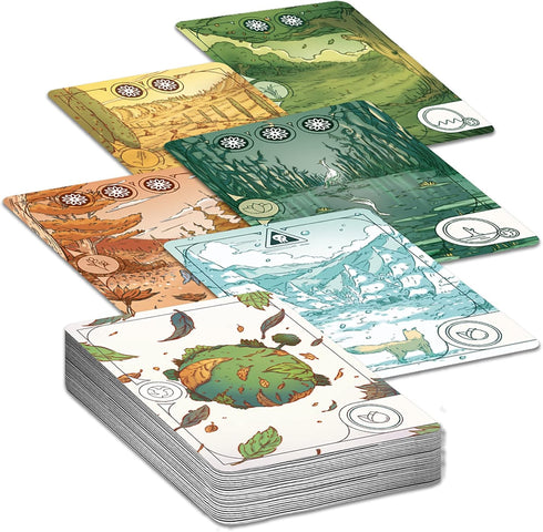 Evergreen - Abstract Strategy Board Game for Adults and Family, 1 to 4 Players, Ages 8+, 45-60 Min