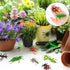 39 Pack Assorted Plastic Insects and Bugs for Kids, Educational Fake Bug Toys Party Favors
