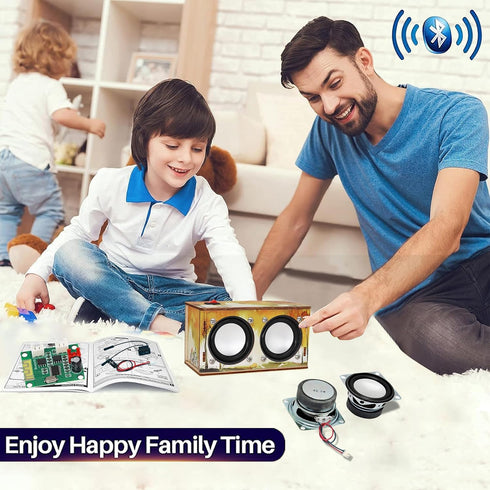 Gifts for Teen Girls Boys - Science Kits for Kids Age 8-14, Crafts for Girls 8-12, DIY Bluetooth Speaker Kit