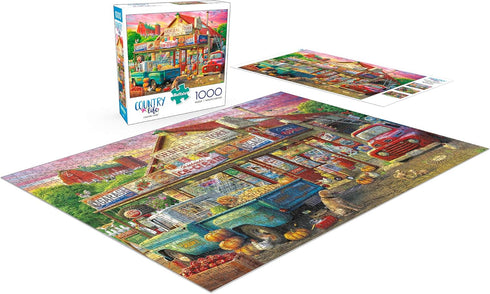 Buffalo Games - Country Store - Eduard - 1000 Piece Jigsaw Puzzle for Adults