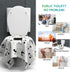 WIPEOUTX (20 Pack) 23x25 Inch Toilet Seat Cover XL Panda Print Toilet Seat Covers Disposable for Kids & Adults Soft
