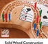 Mainstreet Classics Wooden Cribbage Board Game Set "29"