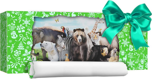 Dig a Dozen Egg Kit, Break Open 12 Eggs to Discover 12 Unique Wild Safari Animals, STEM Gift for Kids