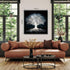 PPuzzling 1000 Glowing Tree of Life Puzzle for Adults Pieces, Fantasy Forest White Tree Under Starry Night Sky Scene