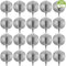 Gejoy 20 Pcs Large 22 Inch Disco Ball Balloons, 4D Round Laser Foil Metallic Mirror for 70s 80s Party Decorations