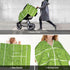 Zhbvncp Funny Green Tennis Court Baby Car Seat Cover & Breastfeeding Nursing Cover - Breathable Stretch Fabric