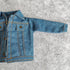 1:6 Scale Jeans Coat Jacket for 12" TBLeague Phicen Male Female Action Figure Doll Clothes (Dark Blue)