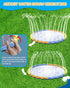 120" 10FT 1mm Summer 3+ Instraella Splash Pad for Dog and Kids, Large Non-Slip Sprinkler Mat Thickened and Foldable