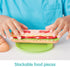 Kidoozie Lunch for Two Picnic Set - Imaginative Play Food Fun for Indoor or Outdoor Playset for Ages 2+