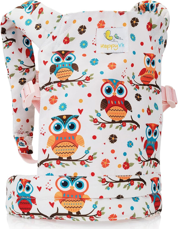 HappyVk - Baby Doll Carrier - Front and Back Carry Positions - Adjustable
