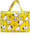 FINEX Waterproof PVC Cartoon Characters Rectangular Hand Carry Diaper Bag Tote with Zipper Closure, Multiple Dividers,
