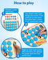 3 4 5 Coogam Memory Matching Game, Wooden Board Travel Toy with Memory Cards, Essential Activity for Road Trip