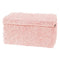 Sweet Jojo Designs Pink Floral Rose Girl Small Fabric Toy Bin Storage