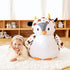 EARTHSOUND Giant Penguin Plush Toy, Large Jumbo 23" Soft Toys, Cute Huge Fluffy Oversized Fat Plushie, Gifts for Kids