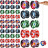 Lenwen 50 Pcs Alloy Responsive Ball Colorful Yoyo Bulk Metal Beginner String Trick Ball for Students and Adults