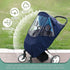 Miracle Baby Stroller Rain Cover, Universal Stroller Cover for Rain, Baby Travel Weather Shields Windproof